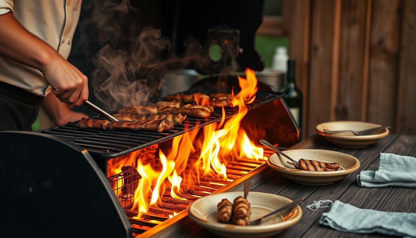 Home cook preparing ingredients in the kitchen